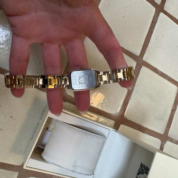 Anne Klein Octagonal Shaped Metal Bracelet Watch- NEW - Picture 3 of 4